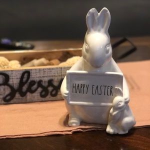 Rae Dunn bunny figure